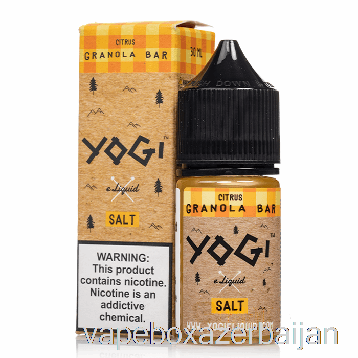 Vape Smoke Citrus Granola Bar - Yogi Salts E-Liquid - 30mL 35mg